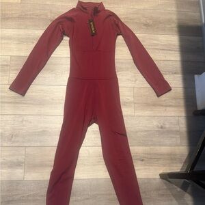 Women's Red Jumpsuit